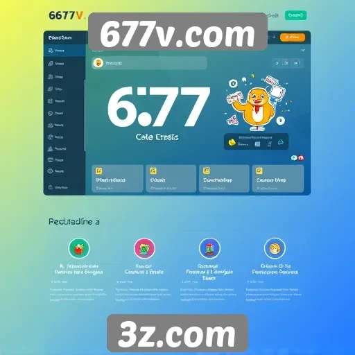 Interface do usuário do 677v.com é amigável
